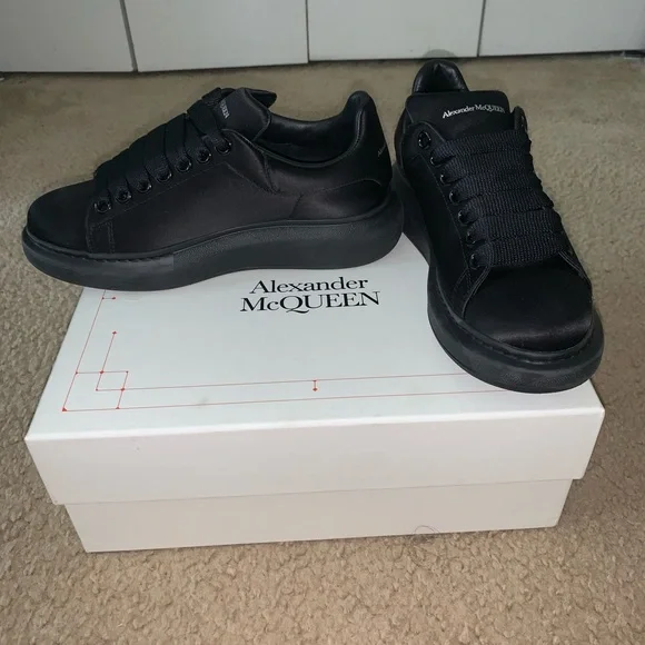 Alexander McQueen Black Sneakers - Picture 7 of 16